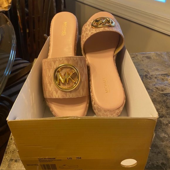 Michael Kors Sadler Wedge Sandal - Picture 5 of 5